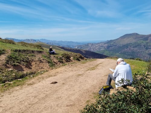 A Casa Agara painting and drawing week in Cantabria
