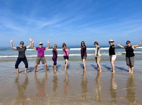 Group activities in the Cabuérniga valley and on the Cantabrian coast