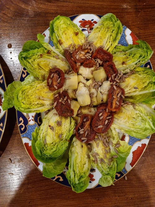 Cantabrian food at the casona's table