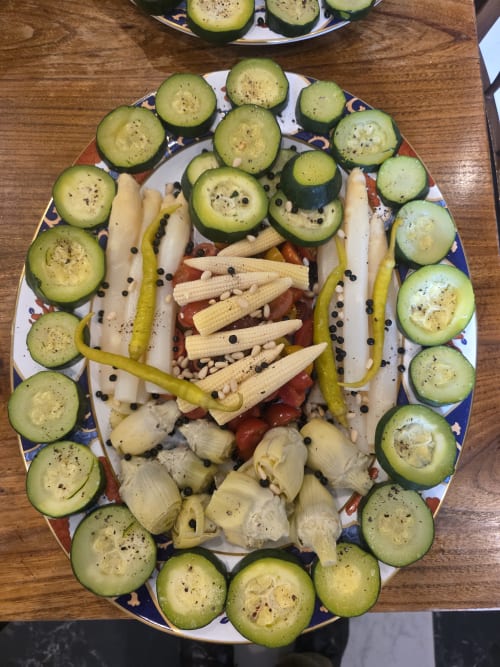Cantabrian food at the casona's table