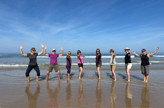 The mixed-ability group week: golf, hike, surf, nap