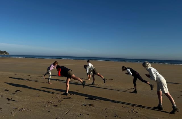 Group activities in the Cabuérniga valley and on the Cantabrian coast