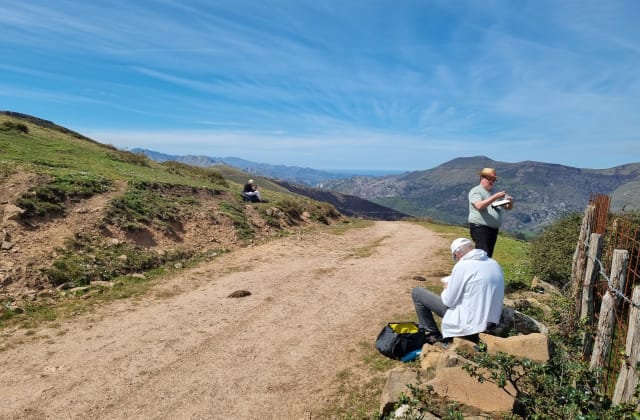 A Casa Agara painting and drawing week in Cantabria