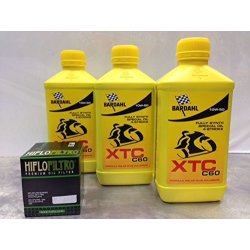 3 LT OLIO motore 4t BARDAHL XTC C60 10W50 +...