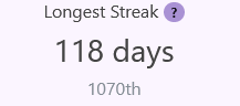 streak