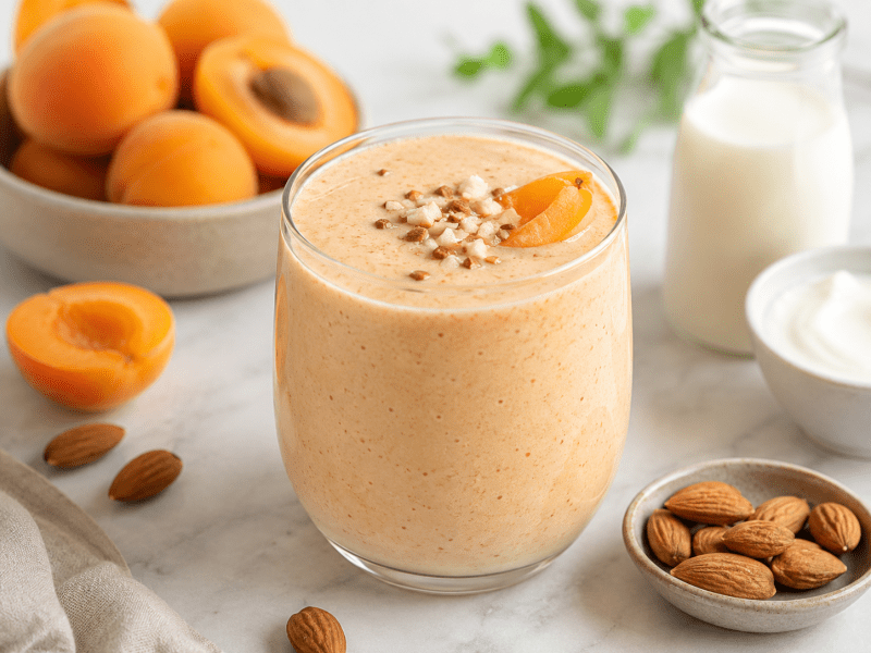 Akdeniz Kayısı Badem Smoothie
