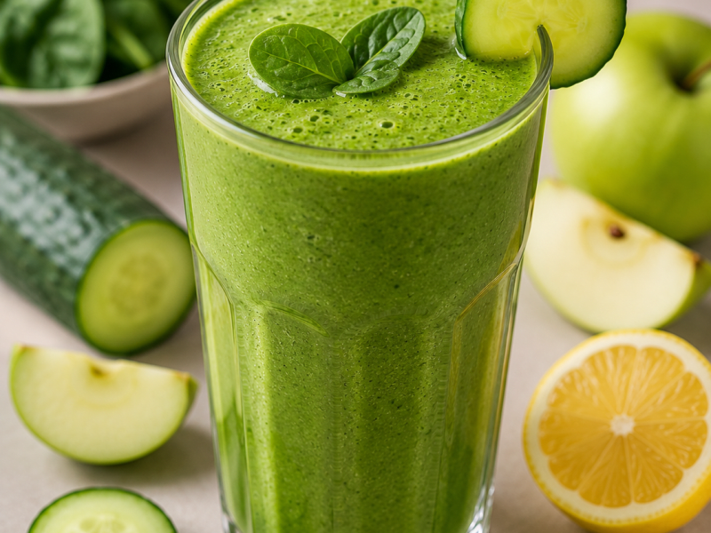 Yeşil Detoks Smoothie
