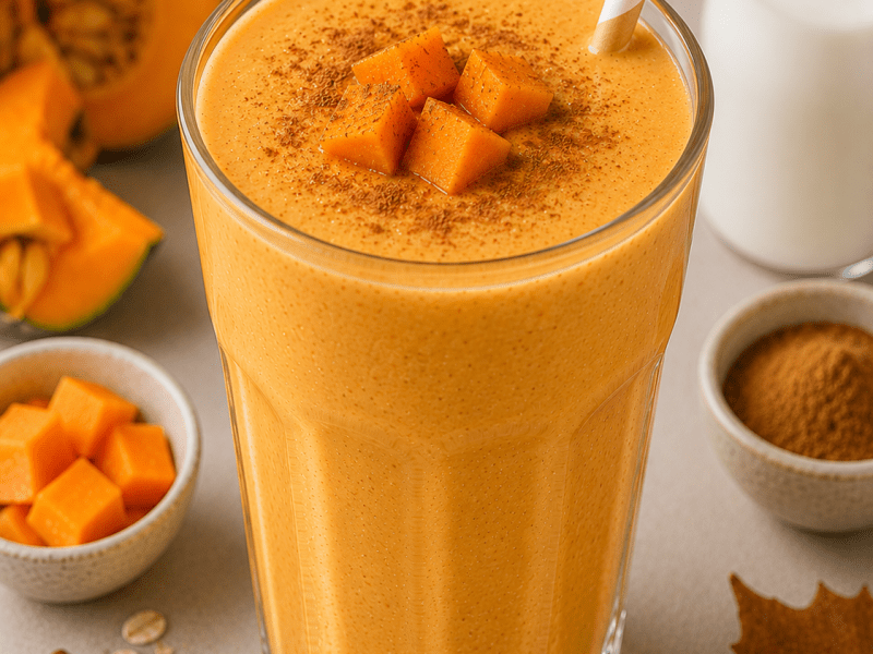 Tarçınlı Balkabağı Smoothie