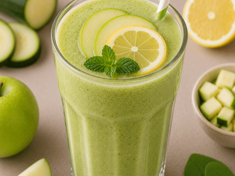 Kabaklı Yeşil Smoothie
