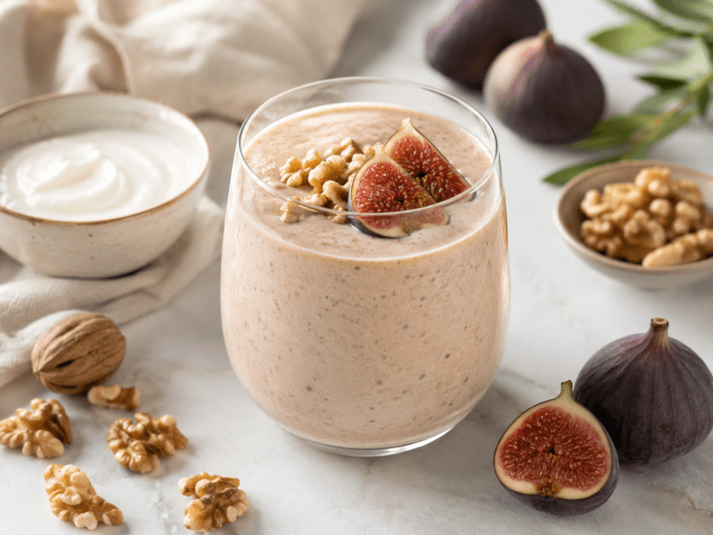 Akdeniz İncirli Yoğurt Smoothie
