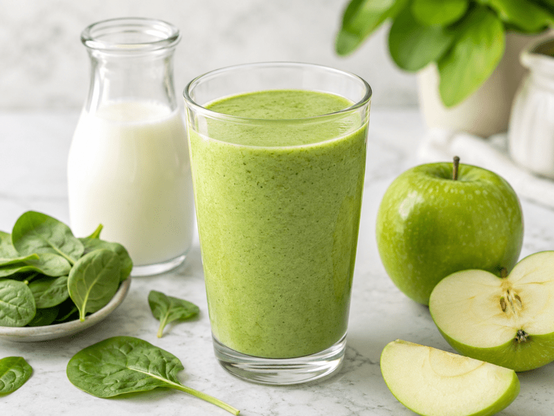 Kefirli Yeşil Smoothie