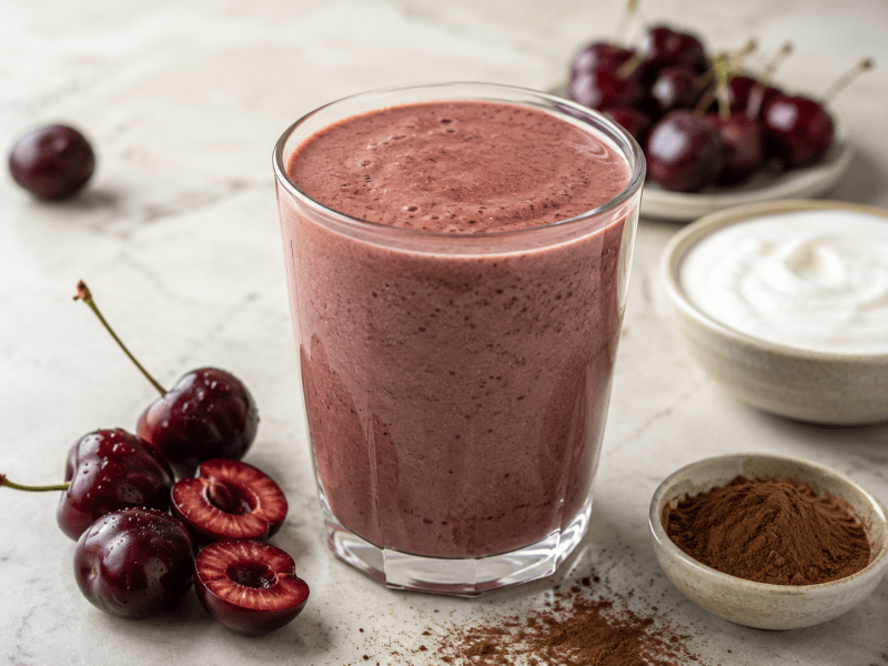 Vişneli Kakao Smoothie