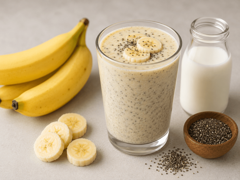 Muzlu Chia Smoothie