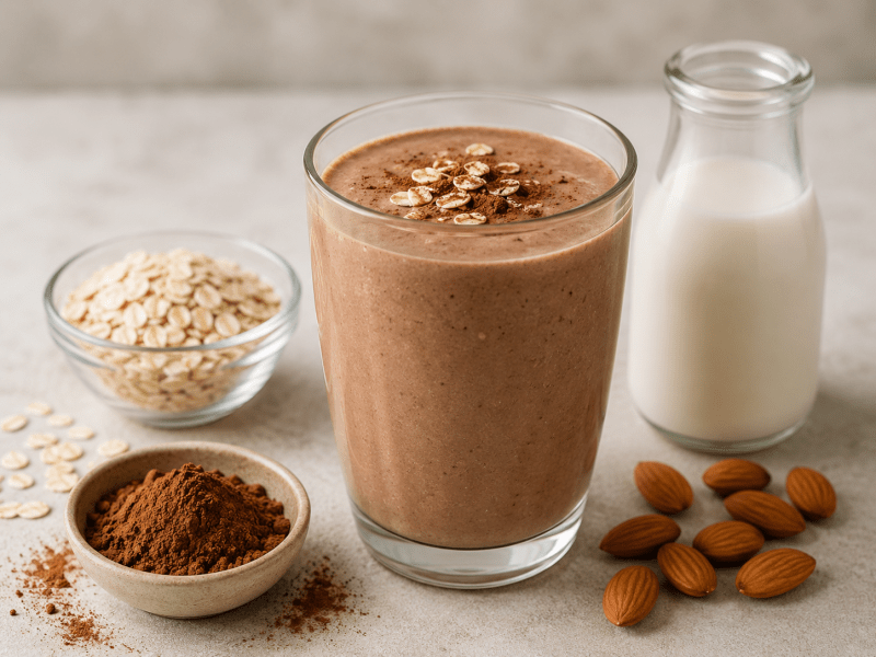 Vegan Kakao Yulaf Smoothie