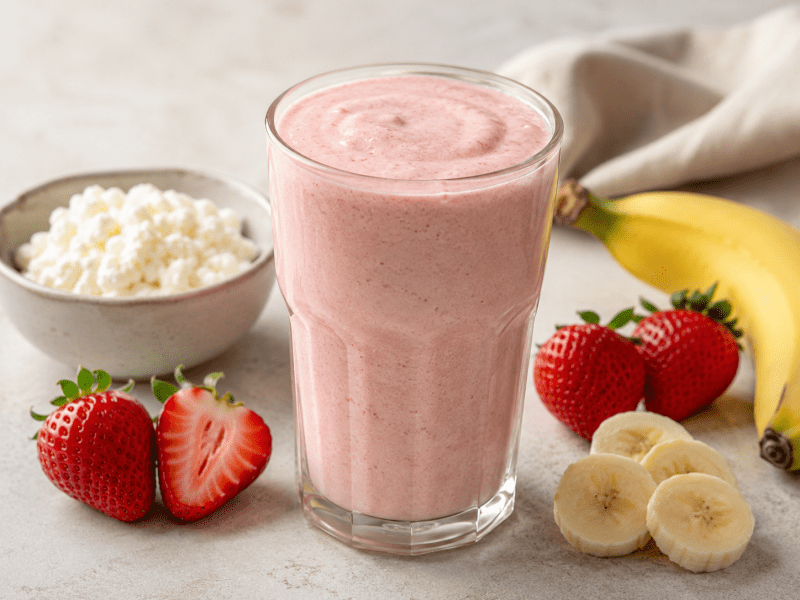 Lor Peynirli Meyve Smoothie