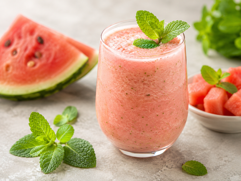 Karpuzlu Naneli Smoothie