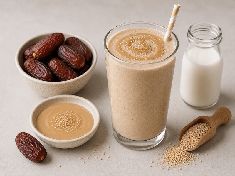 Hurmalı Tahinli Smoothie