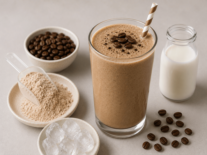 Kahveli Protein Smoothie