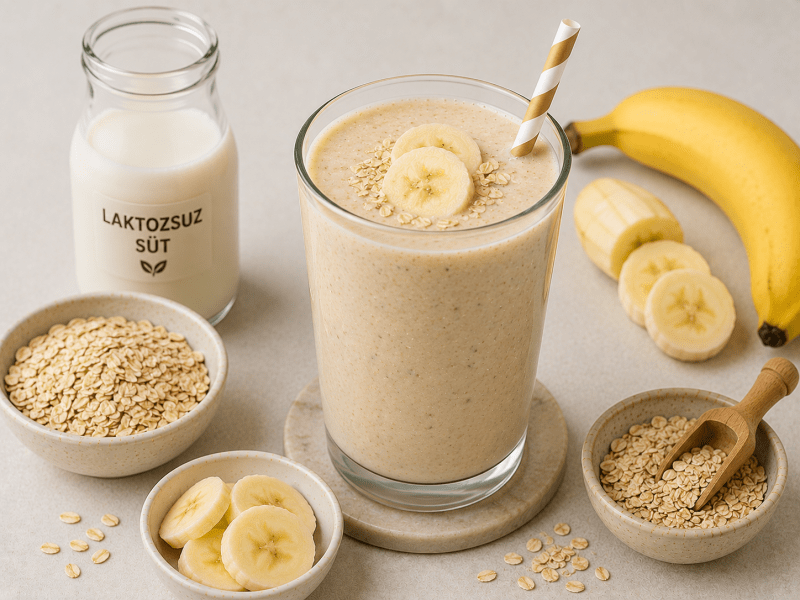 Laktozsuz Muzlu Smoothie