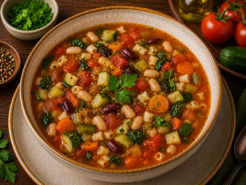 Akdeniz Minestrone Fit