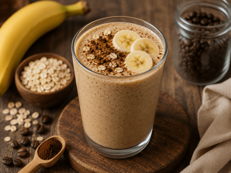 Muzlu Kahveli Antrenman Öncesi Shake