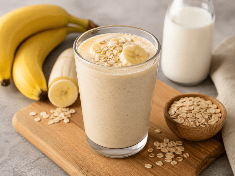 Antrenman Öncesi Muzlu Smoothie