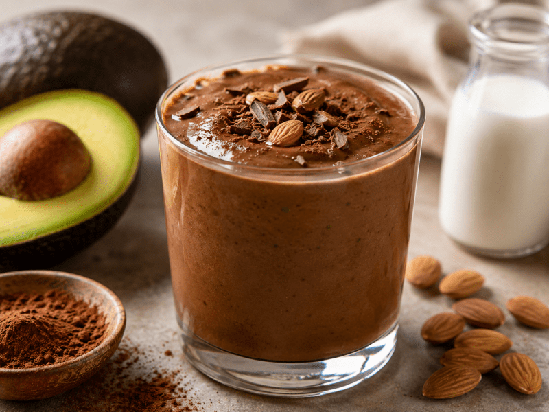 Kremamsı Avokado Kakao Smoothie