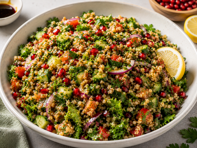 Nar Ekşili Bulgur Salatası