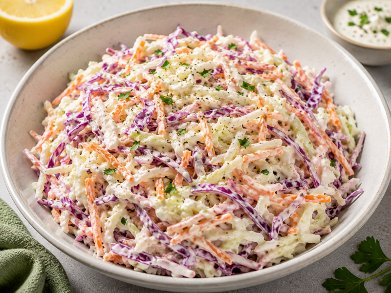 Kremasız Coleslaw Fit