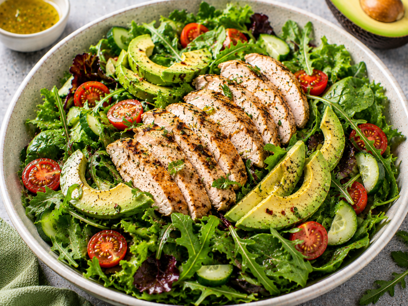 Paleo Izgara Tavuk Salatası