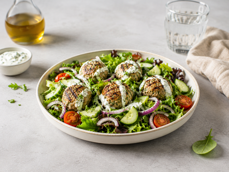 Hindi Köfteli Salata