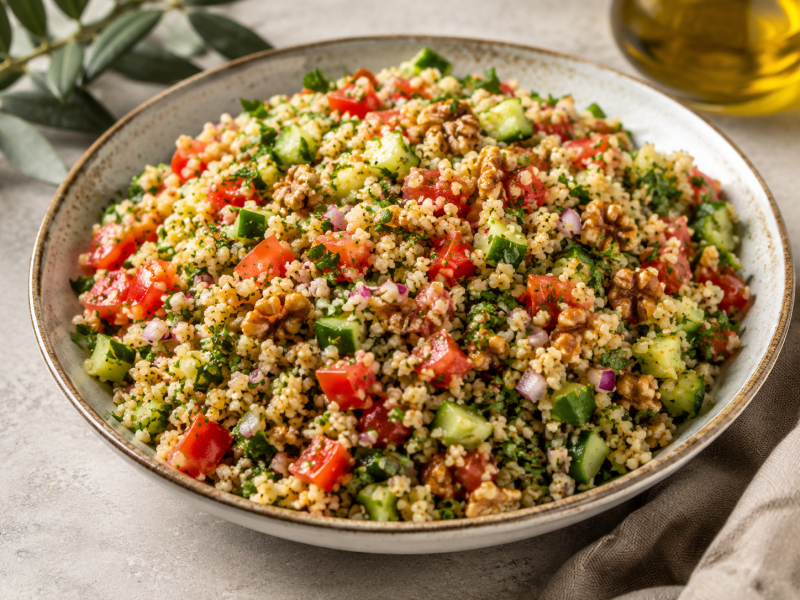 Bulgurlu Gavurdağı Salatası