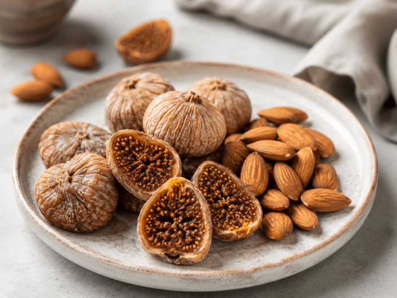 Kuru İncirli Badem Lokmaları