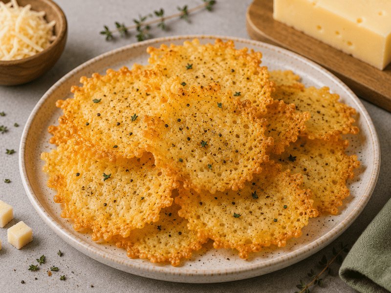 Keto Peynir Cipsi