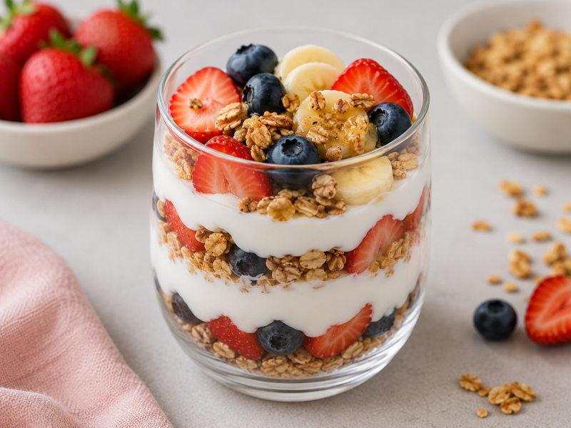 Yoğurtlu Granola Kup