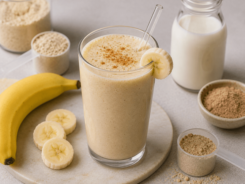 Muzlu Sütlü Protein Kup