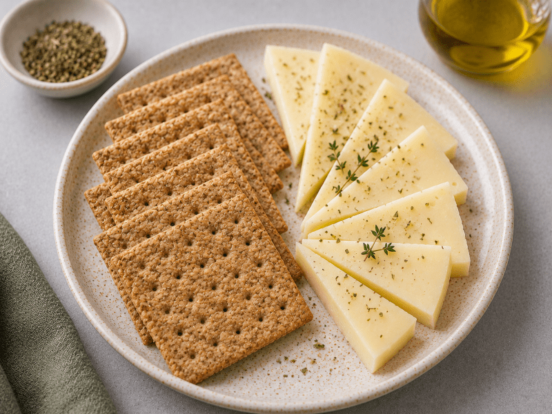 Peynirli Tam Buğday Kraker