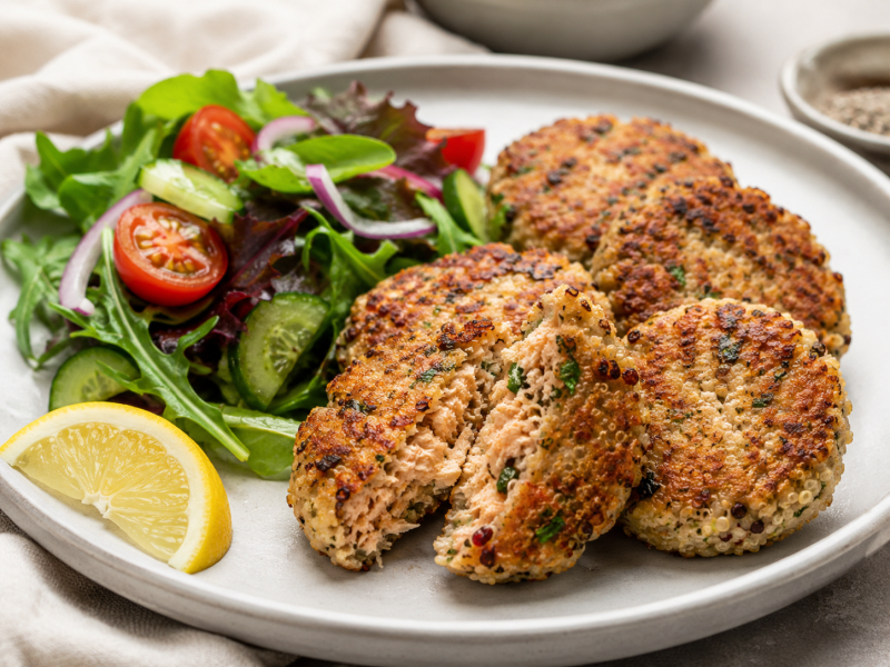 Kinoalı Ton Balıklı Köfte