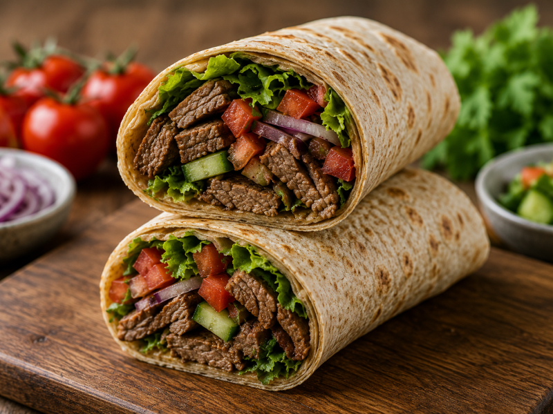 Fit Etli Sebzeli Dürüm