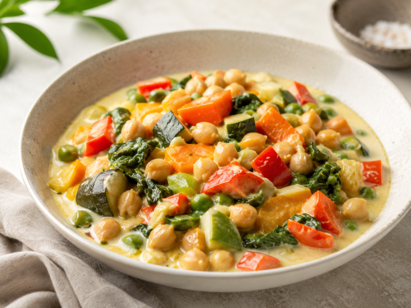 Vegan Sebzeli Curry