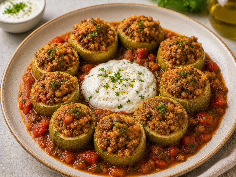 Kıymalı Kabak Dolması Fit