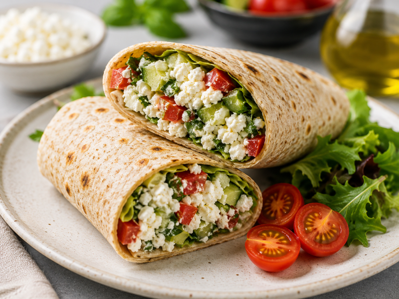 Sebzeli Lorlu Kahvaltı Wrap