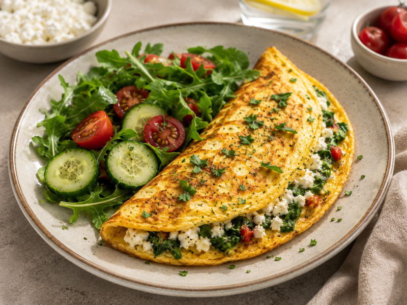 Lor Peynirli Omlet