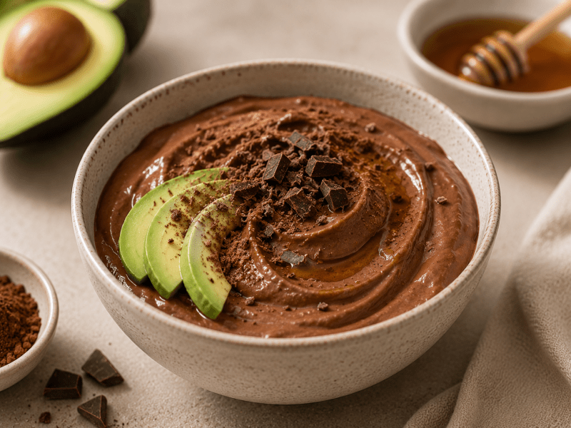 Avokadolu Kakao Mousse