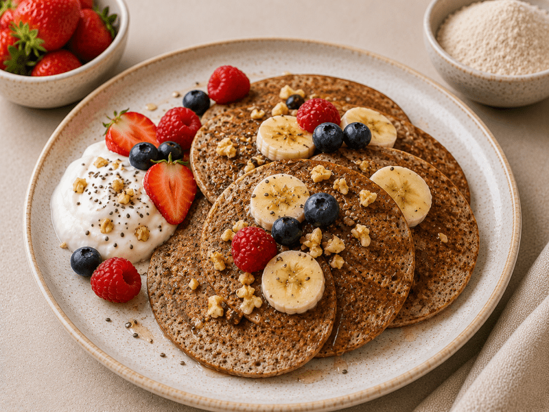 Glutensiz Karabuğday Pankek