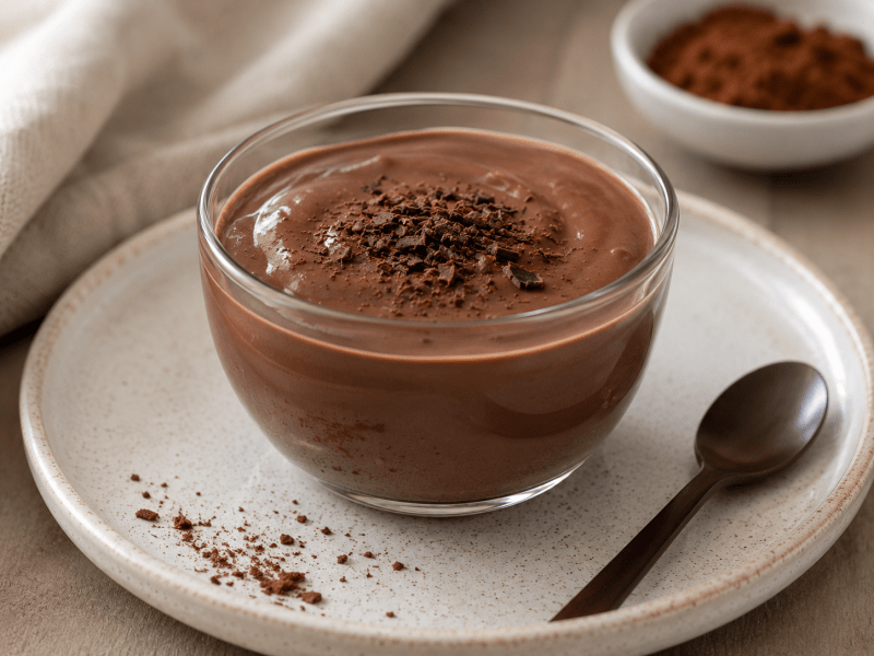 Laktozsuz Kakaolu Puding