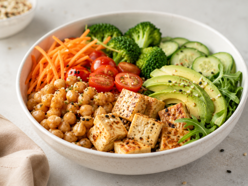 Nohutlu Tofu Bowl