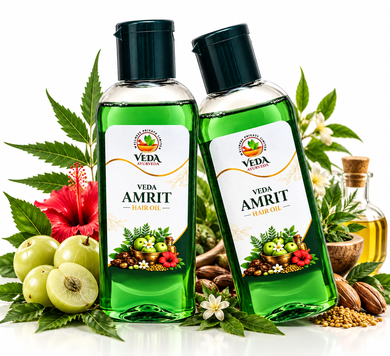 Veda Amrit Hair Oil Combo