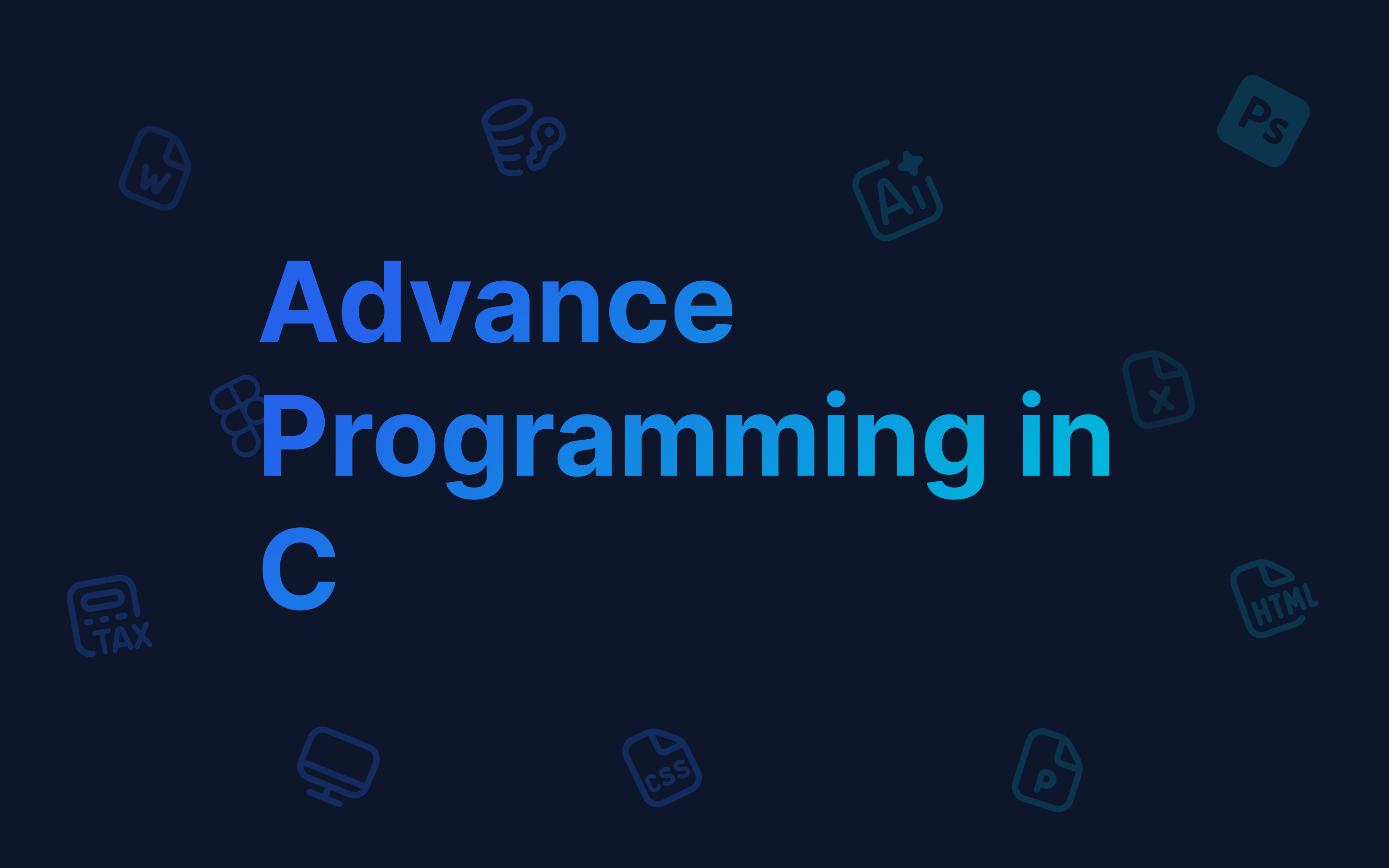 Advanced Programming In C