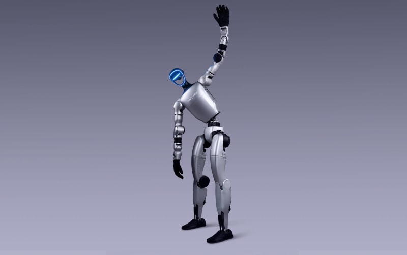 Robot G1 na veletrhu – PVA Letňany